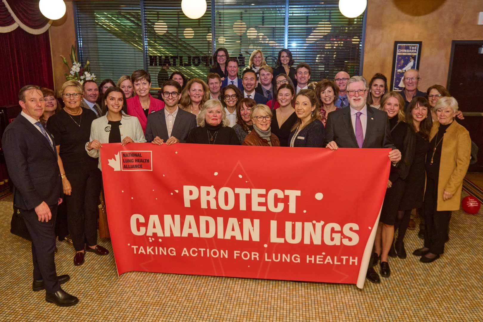 National Lung Health Alliance members from across Canada met to improve lung health access and support for all Canadians